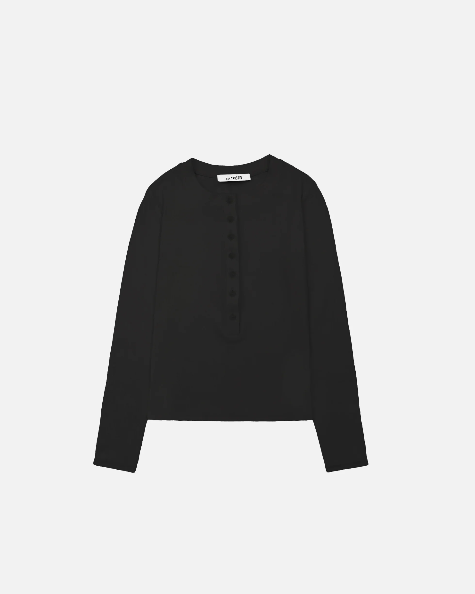 BUTTON DOWN HENLEY
